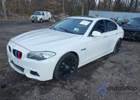 2013 BMW 528I z USA, uszkodzony, nr VIN WBAXG5C5XDD234897
